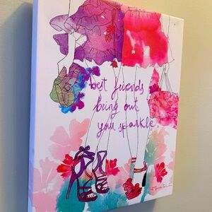 Best Friends Canvas